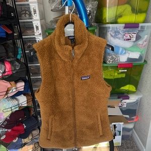 Patagonia teddy vest